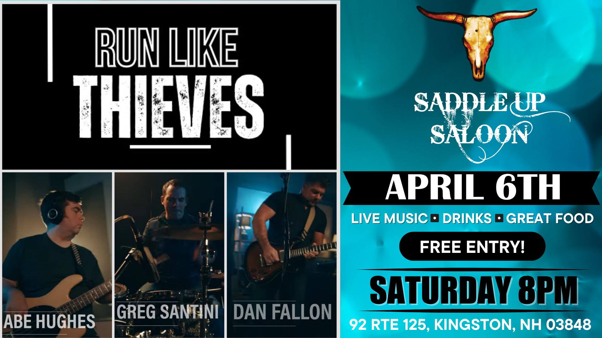The Captivating Sound of Run Like Thieves - Saddle Up Saloon